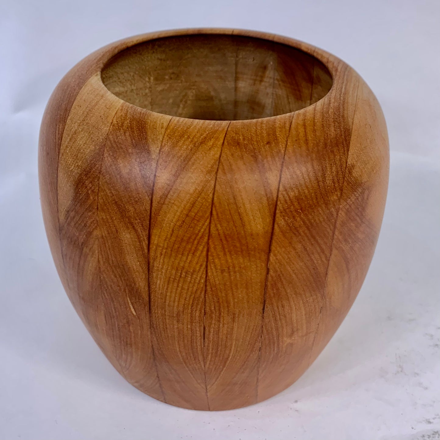 Laminated Maple Vase