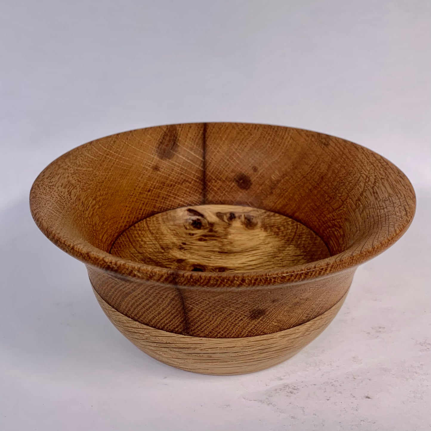 Medium Laminated Oak Bowl