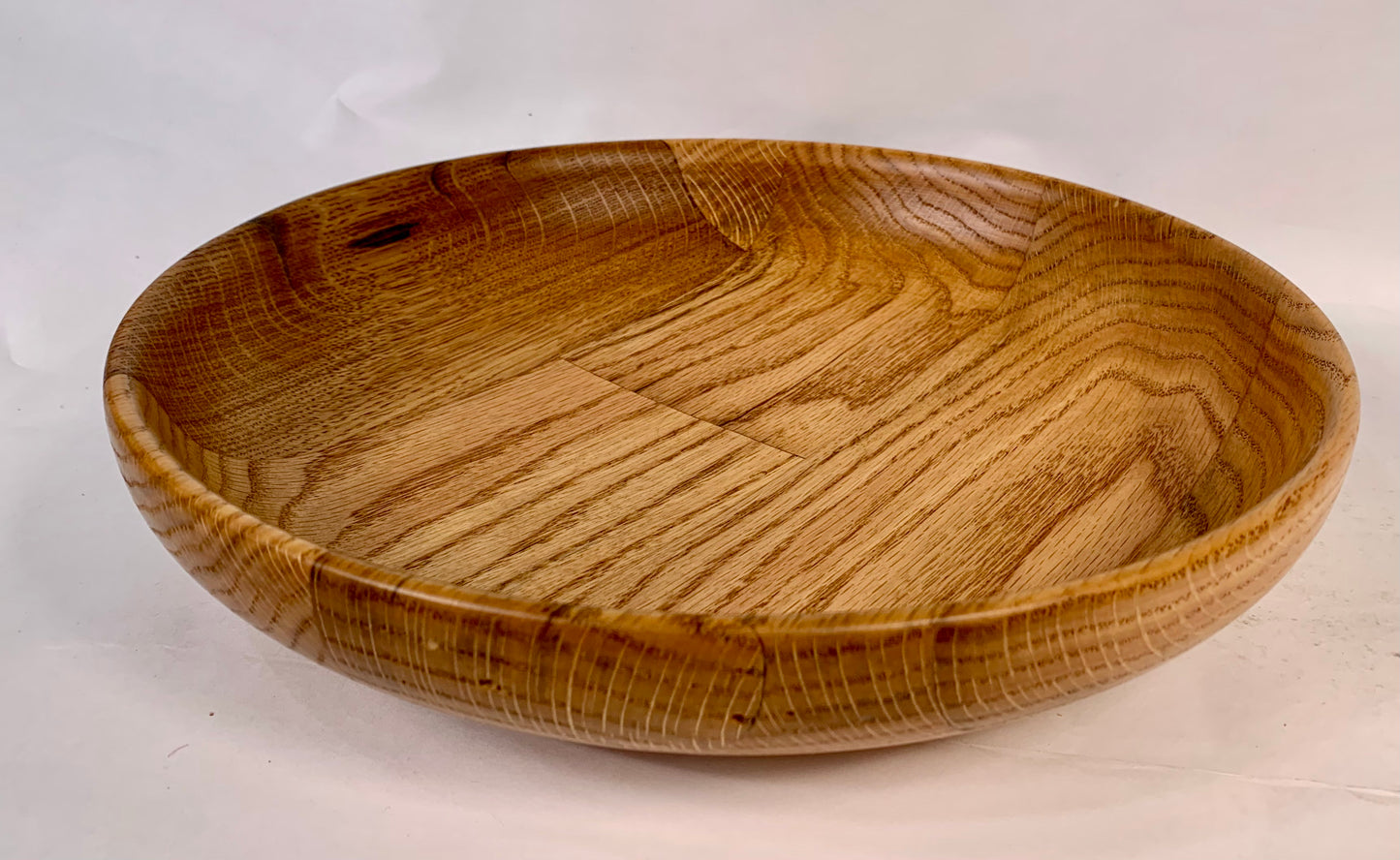 Shallow Oak Bowl