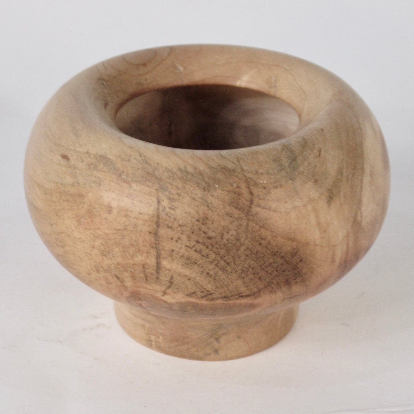 Small Spalted Silver Maple Vessel