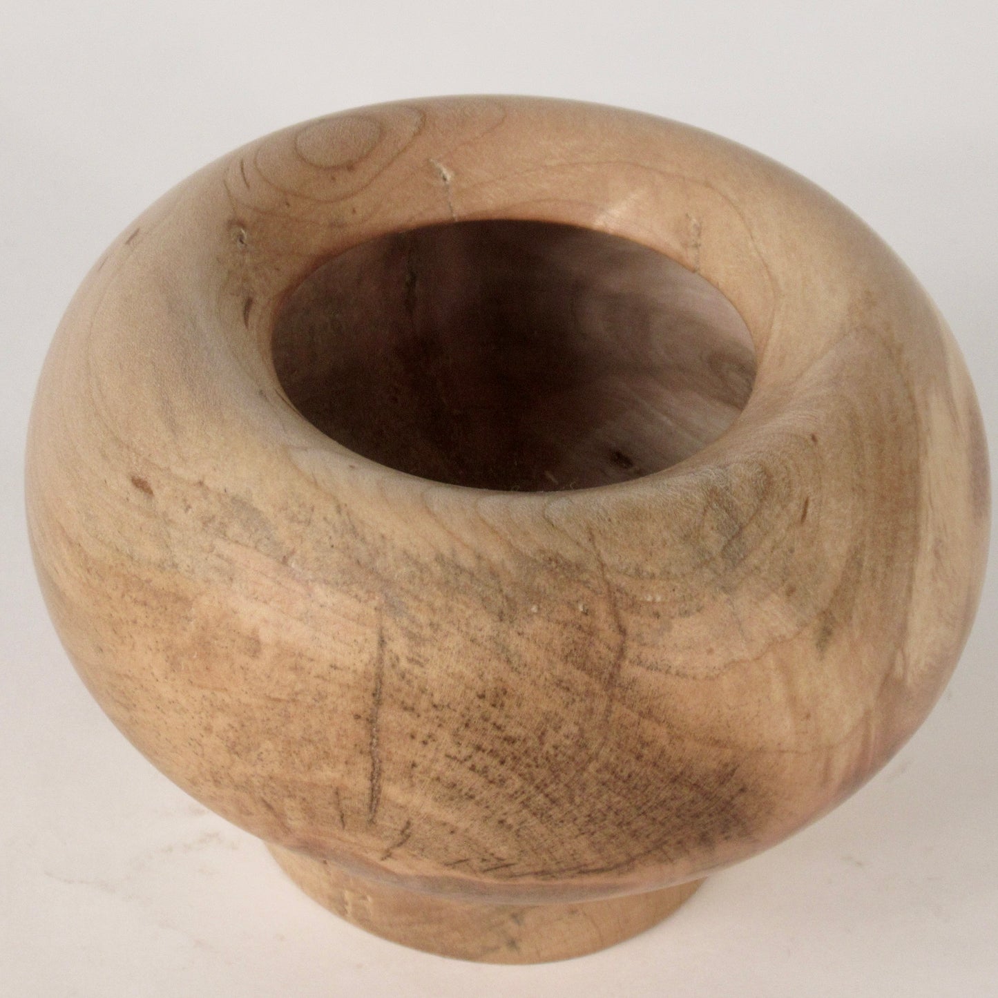 Small Spalted Silver Maple Vessel