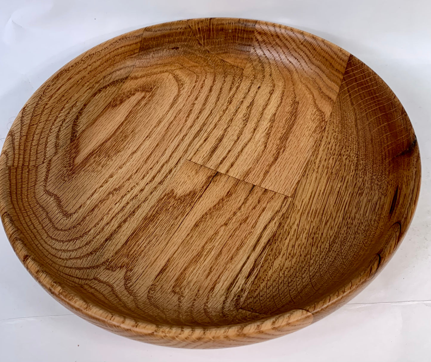 Shallow Oak Bowl