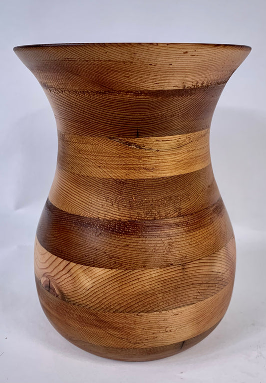 Laminated Fir Vase