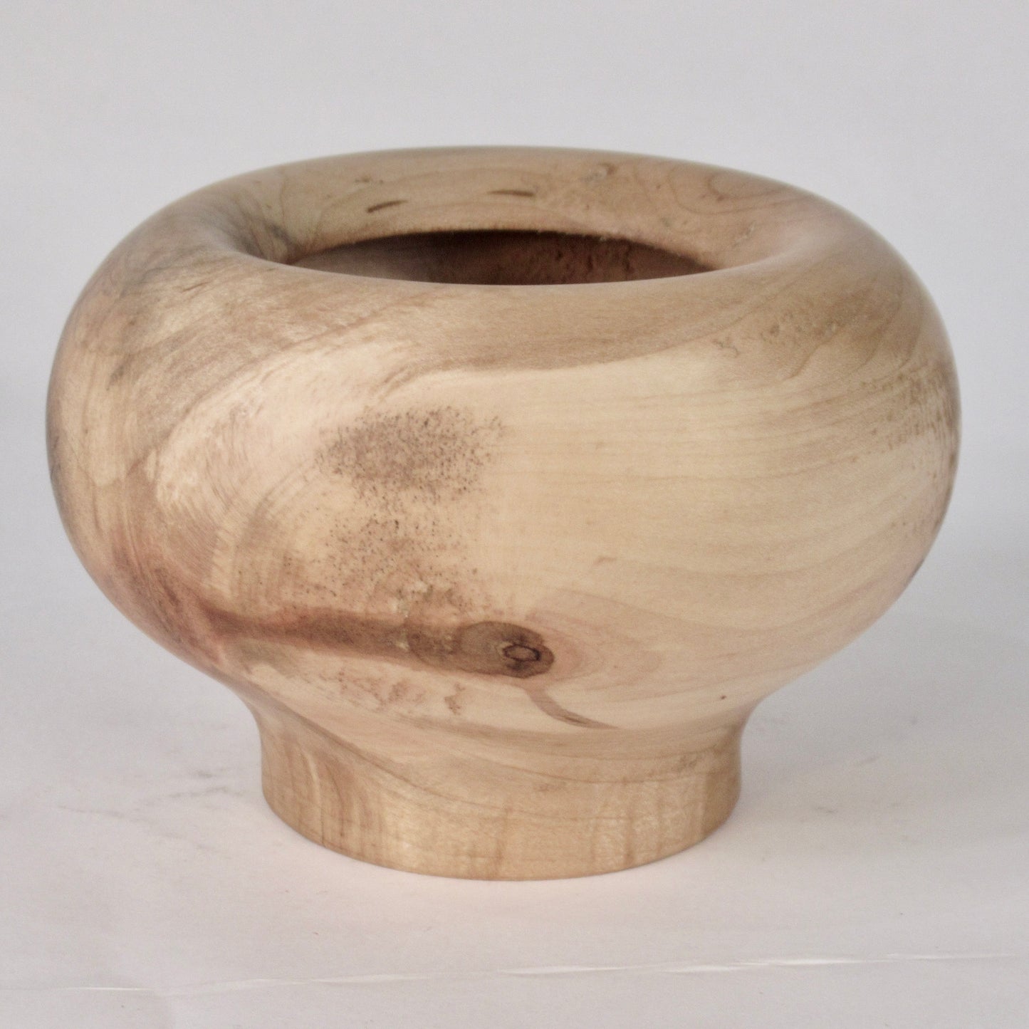 Small Spalted Silver Maple Vessel