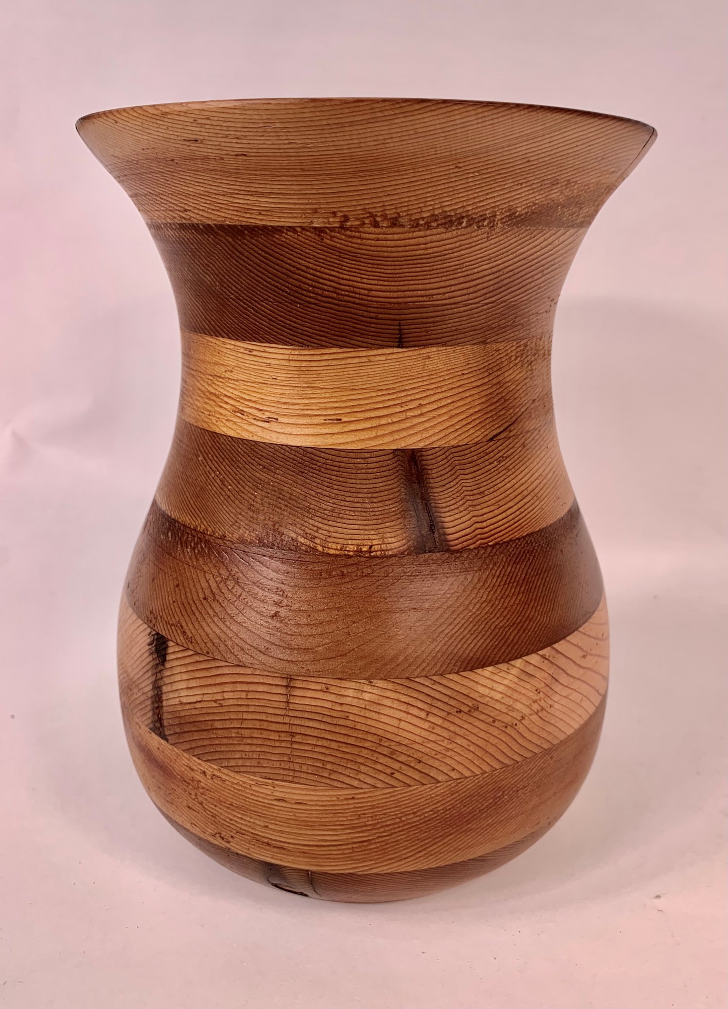 Laminated Fir Vase