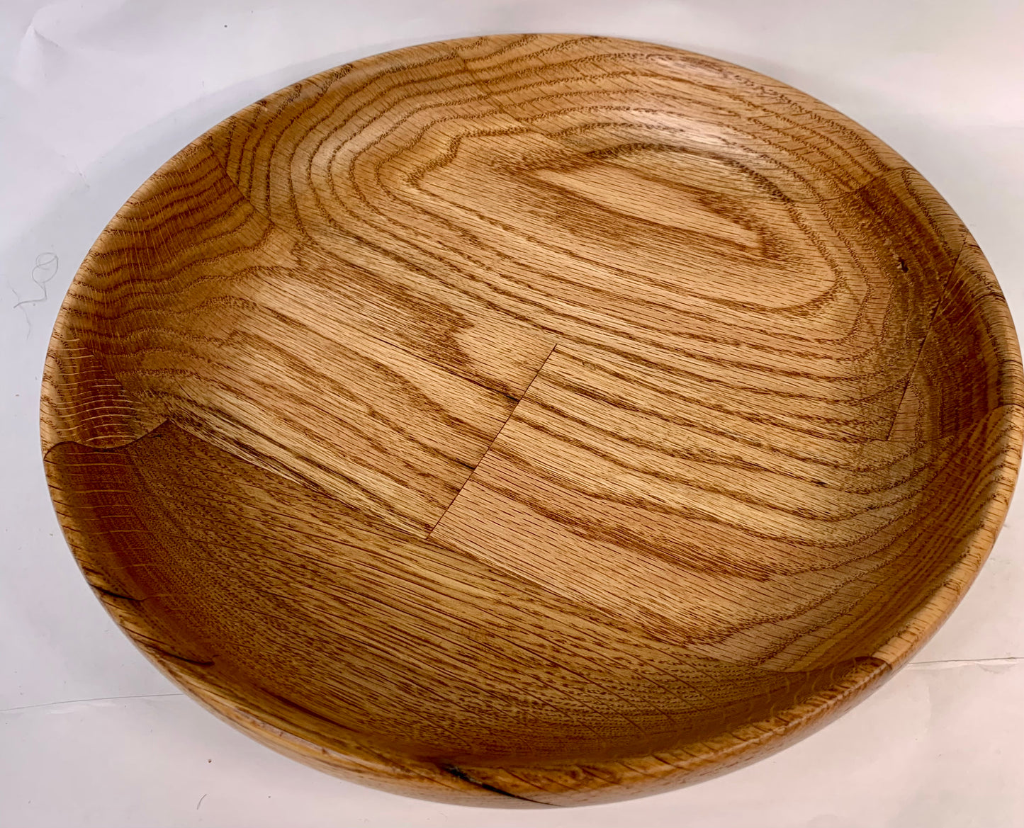 Shallow Oak Bowl