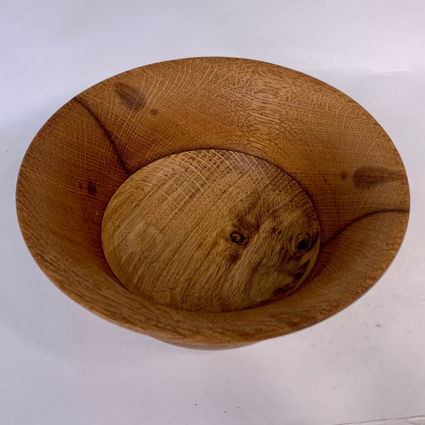 Medium Laminated Oak Bowl