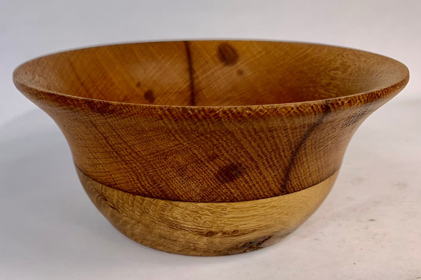 Medium Laminated Oak Bowl